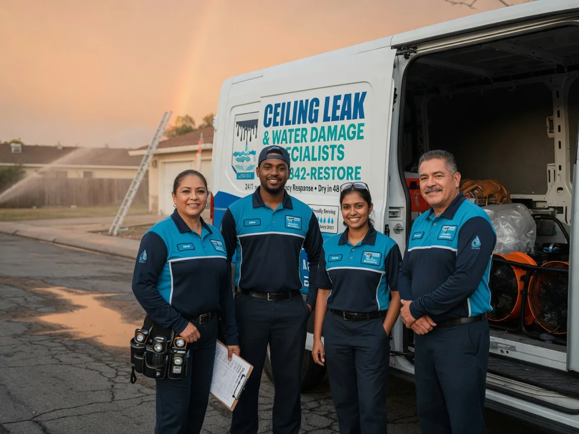 Ceiling Leak Cleanup company in Pitman, PA