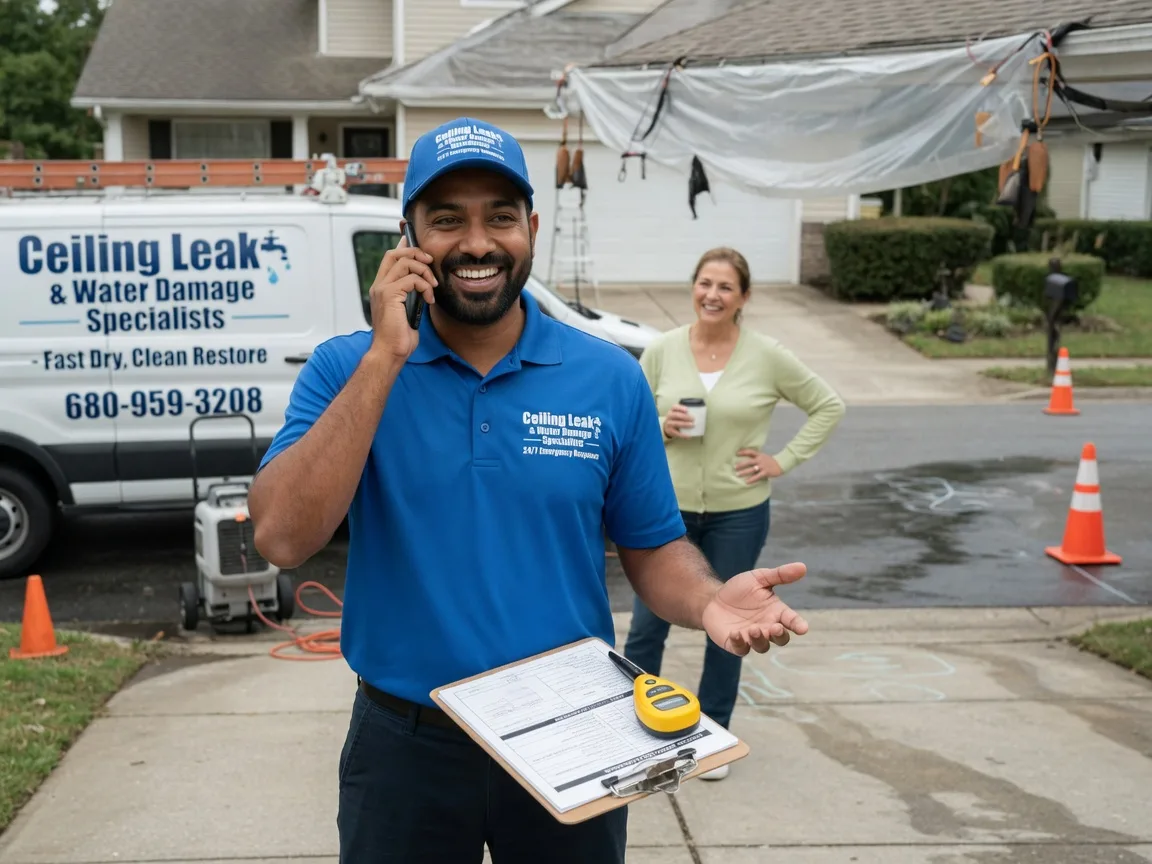 Ceiling Leak Cleanup Pitman, PA FAQs